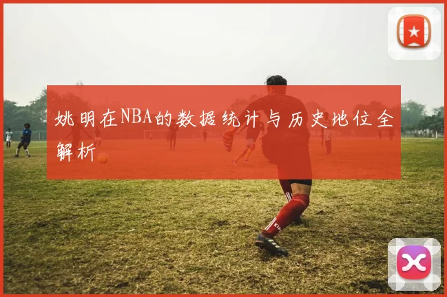 姚明在NBA的数据统计与历史地位全解析